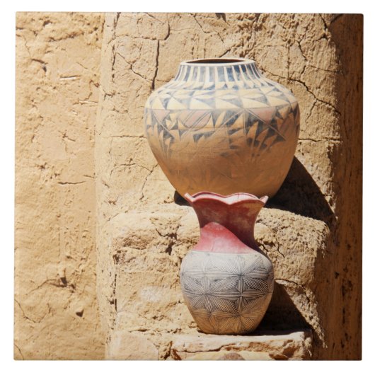 Southwest Navajo Pottery Fliese (Vorderseite)