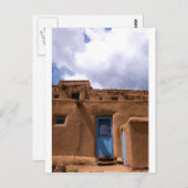Southwest New Mexico Adobe House Village Postkarte (Vorne/Hinten)
