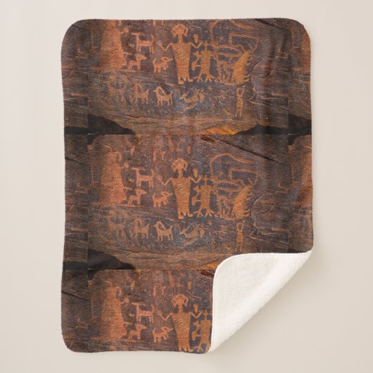 Southwest Petroglyph Sherpadecke (Vorderseite)