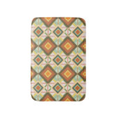 Southwest Retro Pop Art Diamanten Muster Badematte (Vorderseite Vertikal)