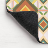 Southwest Retro Pop Art Diamanten Muster Mousepad (Ecke)