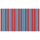 Southwest River Canyon Geometric Red Turquoise Tischdecke (Vorderseite (Horizontal))