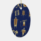 Southwest Rock Art Shaman Keramik Ornament (Rechts)