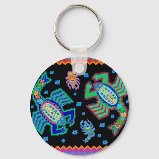 Southwest Scorpions on my Wall Schlüsselanhänger (Vorderseite)