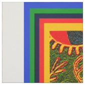 Southwest Shaman Huichol Ritual Designer Fabric Stoff (Muster)