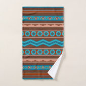 Southwest Style Geometric Cameron Gorge Design Badhandtuch Set (Handtuch)