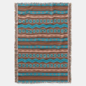 Southwest Style Geometric Cameron Gorge Design Decke (Vorderseite Vertikal)