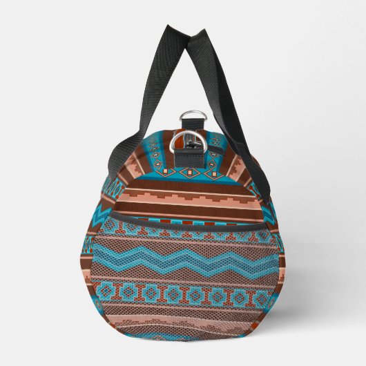 Southwest Style Geometric Cameron Gorge Design Duffle Bag (Rechts)