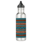 Southwest Style Geometric Cameron Gorge Design Edelstahlflasche (Rechts)