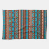 Southwest Style Geometric Cameron Gorge Design Geschirrtuch (Horizontal)
