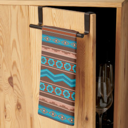 Southwest Style Geometric Cameron Gorge Design Geschirrtuch