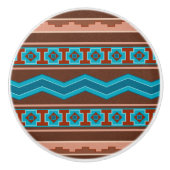 Southwest Style Geometric Cameron Gorge Design Keramikknauf (Vorderseite)