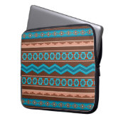 Southwest Style Geometric Cameron Gorge Design Laptopschutzhülle (Vorderseite Links)