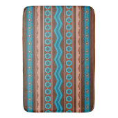 Southwest Style Geometric Cameron Gorge Design Lg Badematte (Vorderseite Vertikal)