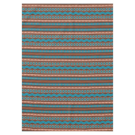 Southwest Style Geometric Cameron Gorge Design Md Tischdecke (Vorderseite)