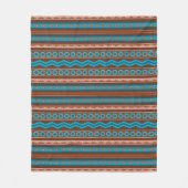 Southwest Style Geometric Cameron Gorge Design Med Fleecedecke (Vorderseite)