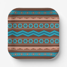 Southwest Style Geometric Cameron Gorge Design Pappteller