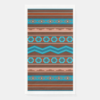 Southwest Style Geometric Cameron Gorge Design Serviette