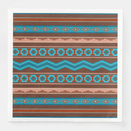 Southwest Style Geometric Cameron Gorge Design Serviette