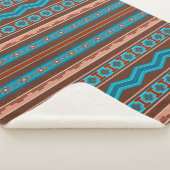 Southwest Style Geometric Cameron Gorge Design Sm Sherpadecke (3/4)