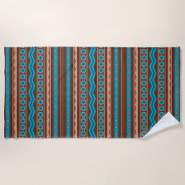Southwest Style Geometric Cameron Gorge Design Strandtuch