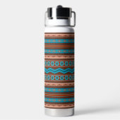 Southwest Style Geometric Cameron Gorge Design Trinkflasche (Hinten)