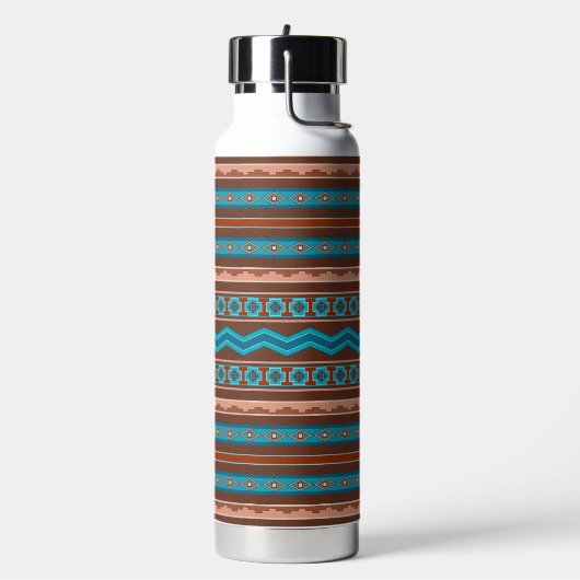 Southwest Style Geometric Cameron Gorge Design Trinkflasche (Links)