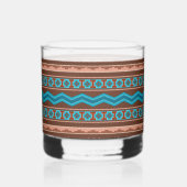 Southwest Style Geometric Cameron Gorge Design Whiskyglas (Rechts)