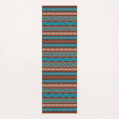 Southwest Style Geometric Cameron Gorge Design Yogamatte (Vorderseite)