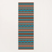 Southwest Style Geometric Cameron Gorge Design Yogamatte (Rückseite)