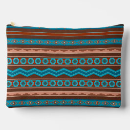 Southwest Style Geometric Cameron Gorge Design Zubehörtasche