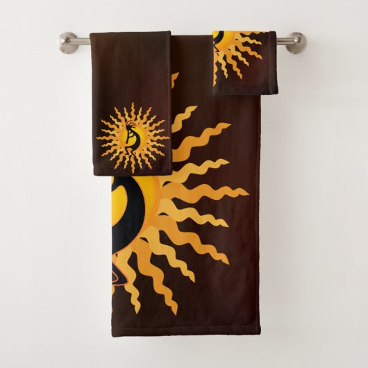 Southwest Sun Kokopelli Badetuch Set (Insitu)