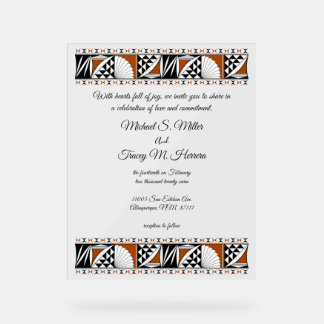 Southwest Sunrise Acrylschild