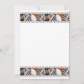 Southwest Sunrise Einladung (Rückseite)