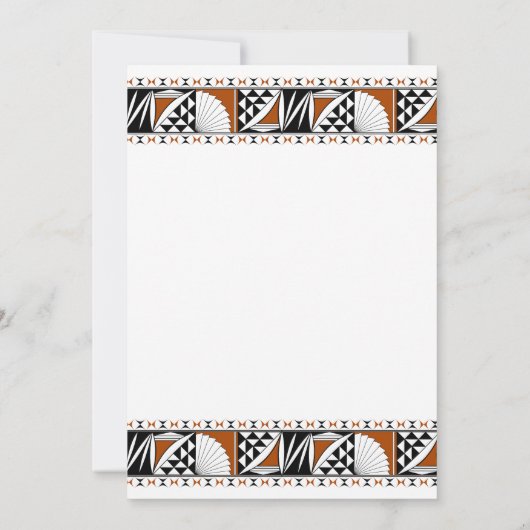 Southwest Sunrise Einladung (Rückseite)