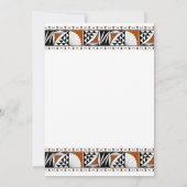 Southwest Sunrise Einladung (Rückseite)