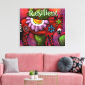 Southwest Talavera-Style Donkey Personalized Leinwanddruck (Insitu (Wohnzimmer))