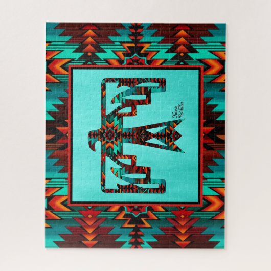 Southwest Thunderbird Jigsaw Puzzle (Vertikal)