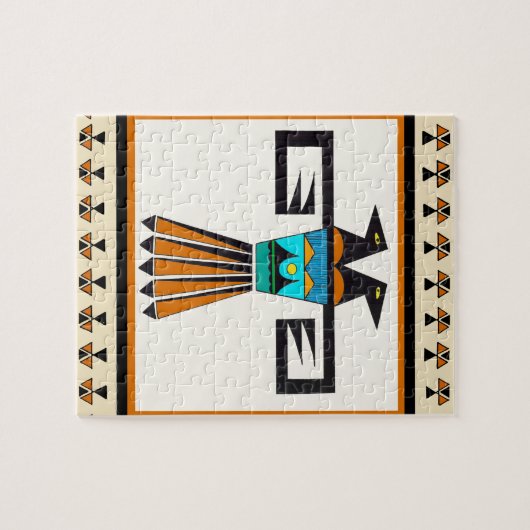 Southwest Twin Bird Head Puzzle (Horizontal)