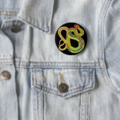 Southwest-Wüsten-Klapperschlange Button (Beispiel)