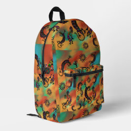 SOUTHWESTERKUNST BEDRUCKTER RUCKSACK