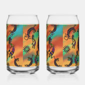 SOUTHWESTERKUNST DOSENGLAS (Links)