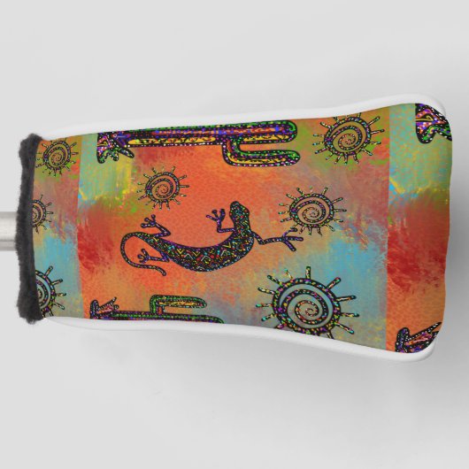 SOUTHWESTERKUNST GOLF HEADCOVER (Vorderseite)