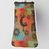 SOUTHWESTERKUNST GOLF HEADCOVER (Rotieren 90)