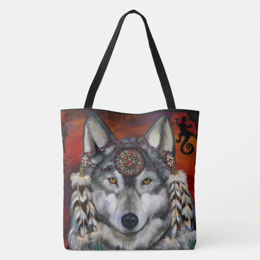 SOUTHWESTERKUNST TASCHE (Rückseite)