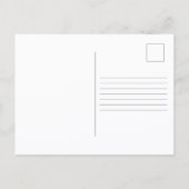 Southwestern Adobe House with Desert Landscape  Postkarte (Rückseite)