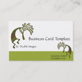 Southwestern Arizona Kokopelli Business Card Visitenkarte