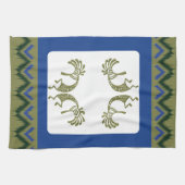 Southwestern Arizona Kokopelli Küchentücher (Horizontal)