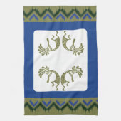 Southwestern Arizona Kokopelli Küchentücher (Vertikal)