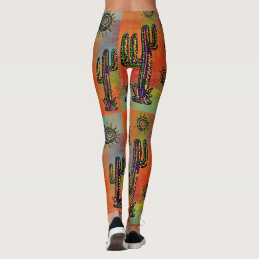 Southwestern Art Leggings (Rückseite)